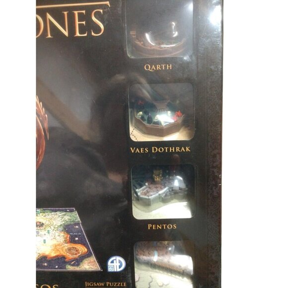 Game Of Thrones Jigsaw Puzzle Of Essos For Ages 14+ - Picture 5 of 5